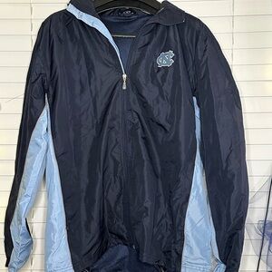 Navy and Light Blue UNC Jacket
